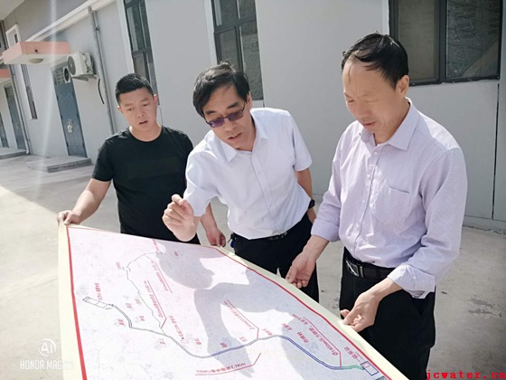 市國投公司黨委委員、紀檢書(shū)記田建明來(lái)我我公司調研