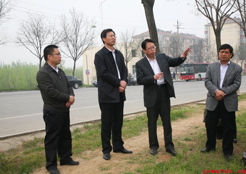 市水利局局長(cháng)鄒樹(shù)琦調研市區防汛隱患